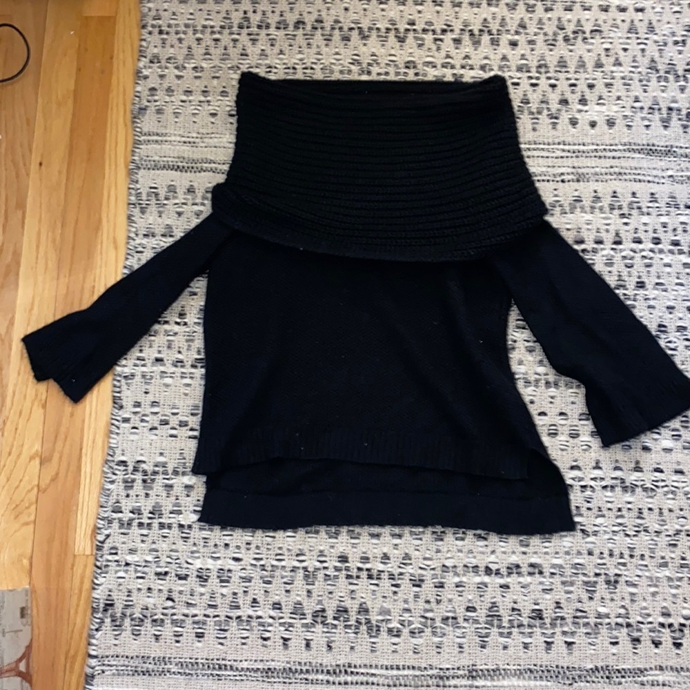 Off the shoulder sweater